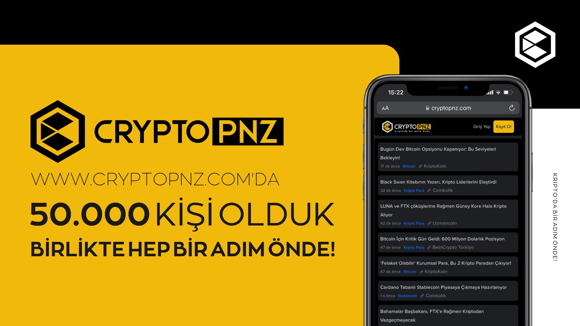 CryptoPNZ 50.000 Üye Sayısına Ulaştı